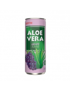 Bevanda aloe vera gusto uva in lattina