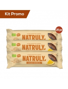 Box 20 barrette Frutta Secca Cacao& Arancia Bio