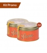 Box 2 lattine di caramelle morbide gusto limone