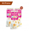 Box 9 sacchetti di Caramelle uova al tegamino, Candylovers