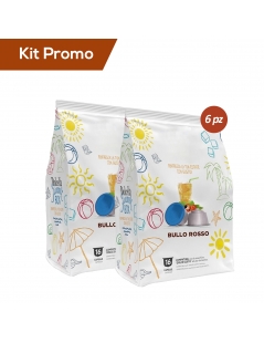 Box 6 sacchetti di Capsule Bullo Rosso Ice - Compatibili Dolce Gusto