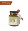 Box 8 vasetti di preparazione di frutta con pera di Sicilia e fave di cacao