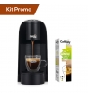 Macchina da caffè Caffitaly Volta S35R.3 nera con 10 capsule di caffè Decerato