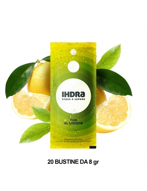 Insaporitore d'acqua gusto tè al limone, bustine da 8 gr