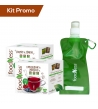 Kit capsule compatibili dolce gusto in vari gusti, in omaggio borraccia morbida Foodness