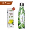 Kit 5 astucci capsule Foodness zenzero e limone compatibili caffitaly con omaggio borraccia termica