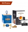 Kit 30 cialde di caffè forte con cioccolatini al caramello con nocciole