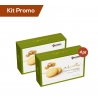 Kit 4 pacchi di biscotti da tè con pasta frolla e noci