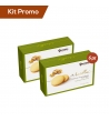 Kit 6 pacchi di biscotti da tè con pasta frolla e noci