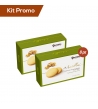 Kit 8 pacchi di biscotti da tè con pasta frolla e noci