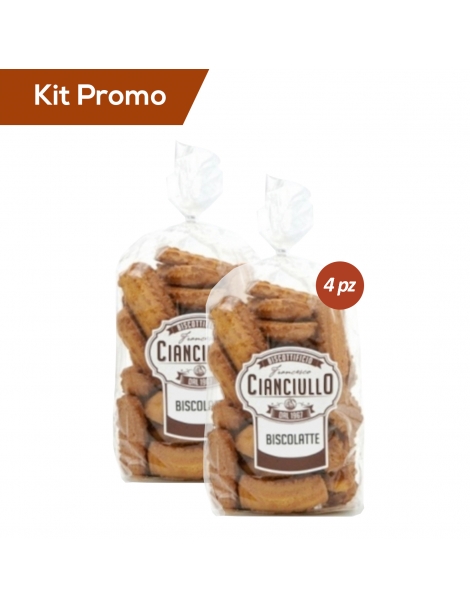 Kit 4 pacchi di biscotti Artigianali - Cianciullo