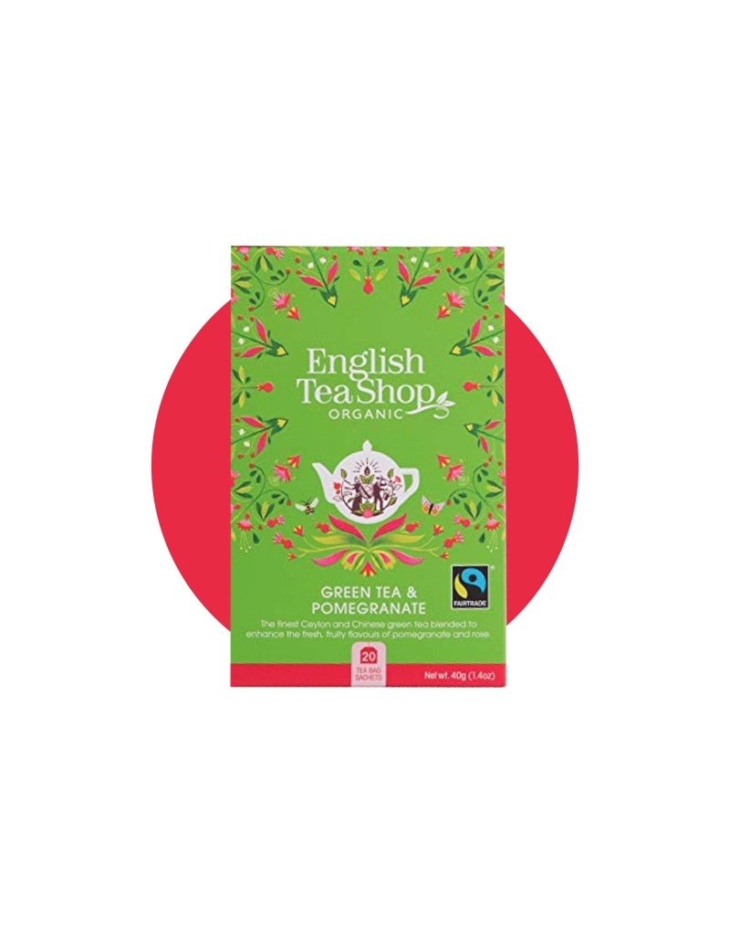 English Tea Shop Tè Verde e Melagrana Bio