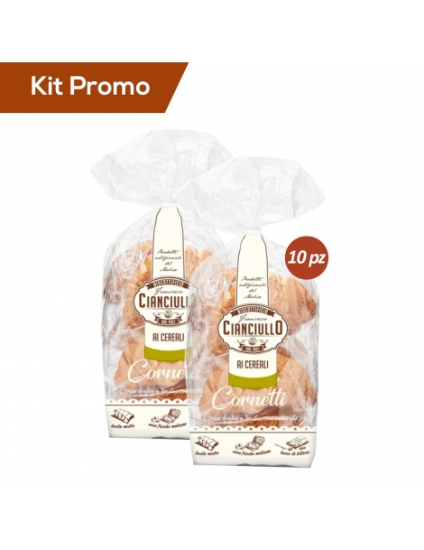 Kit 10 pacchi di cornetti Gran Sfoglia ai Cereali - Cianciullo