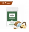 Kit piramidi di tè verde zenzero e limone con amaretti al cocco