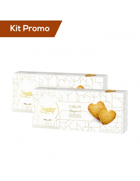 Kit 2 pacchi di biscotti Sable al burro