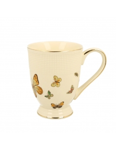 Mug In Porcellana Fantasia Farfalle