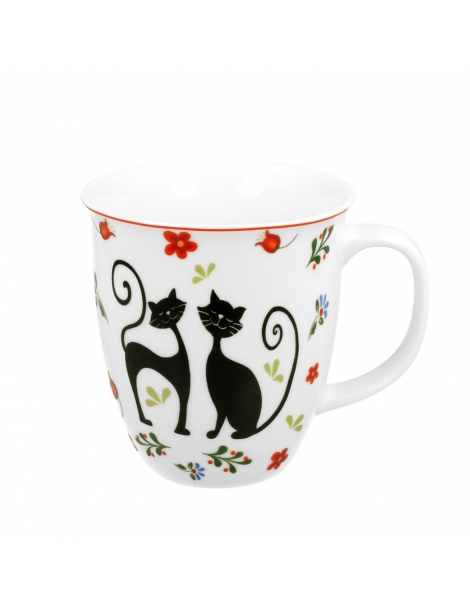 Tazza in ceramica gatti innamorati