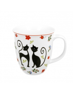 Tazza in ceramica gatti innamorati