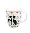Tazza in ceramica gatti innamorati