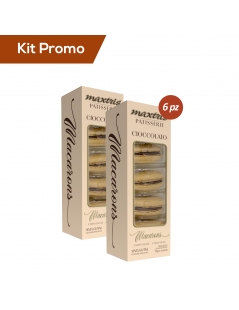 Kit 6 pacchi di Macarons Maxtris al cacao