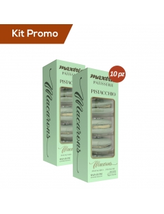 Kit 10 pacchi Macarons Maxtris Al Pistacchio