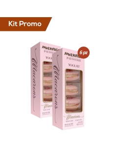 Kit 6 pacchi Macarons Maxtris Allo Yogurt