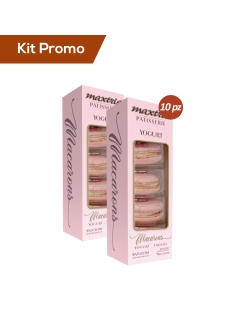 Kit 10 pacchi Macarons Maxtris Allo Yogurt