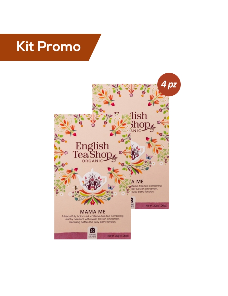 Kit 4 pacchi di English Tea Shop Tisana Camomilla, Ortica e Finocchio Bio