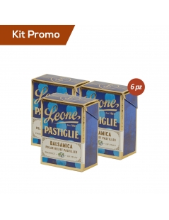 Box 6 scatoline Pastiglie Leone Alla Balsamica
