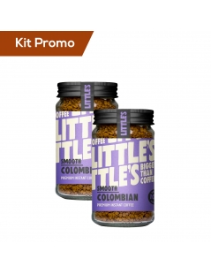 Kit 2 vasetti Caffè americano solubile, miscela Colombiano
