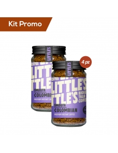 Kit 4 vasetti Caffè americano solubile, miscela Colombiano