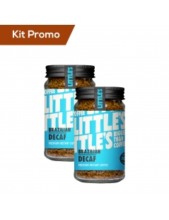 Kit 2 vasetti Caffè americano solubile, Decaffeinato
