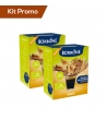 Kit 2 pacchi di preparato Solubile Caffè D'Orzo Borbone