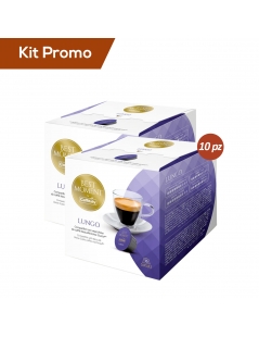 Kit 10 box di caffè Espresso lungo Compatibile Dolce Gusto