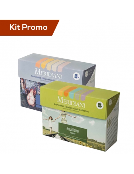 Box 2 astucci Meridiani, Equilibrio e Piacere in 20 filtri