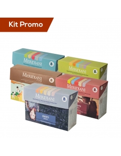 Box 5 astucci Meridiani assortiti in 20 filtri