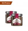 Kit 2 vasetti di crema spalmabile di castagne al cacao