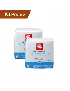 Kit 2 pacchi di capsule di caffè Illy* Iperespresso, Decaffeinato