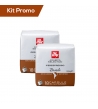 Kit 2 pacchi di capsule di caffè originali Illy* Iperespresso, Monoarabica Brasile
