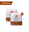 Kit 4 pacchi di capsule di caffè originali Illy* Iperespresso, Monoarabica Brasile