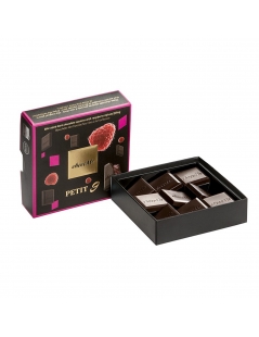 Cioccolatini al Fondente Con Ripieno Ai Lamponi