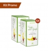 Kit 4 box Infuso Lampone e Banana, regina di fiori