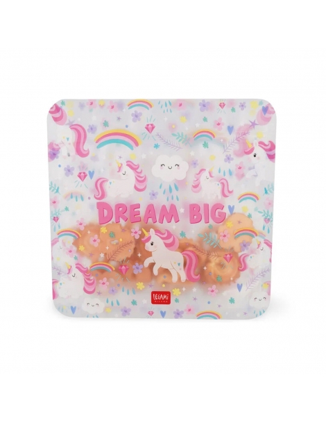 Set 3 Buste Porta Pranzo Riutilizzabili, Unicorno