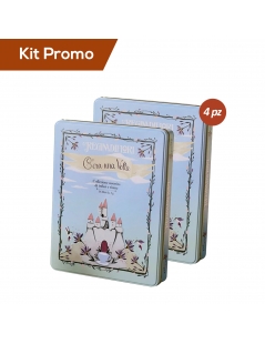 Kit 4 latte Regina Di Fiori, Castello Magico Tisane Assortite