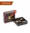 Kit 10 box Cioccolatini al Fondente Con Ripieno Ai Lamponi