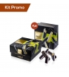 Kit 4 box di Zenzero Candito Ricoperto Di Cioccolato Fondente