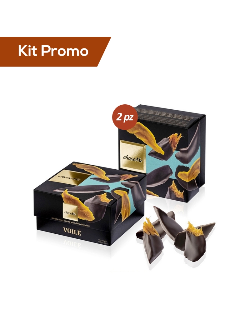 Kit 2 box di Mango Ricoperto Di Cioccolato Fondente