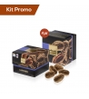 Kit 4 box di Noci Pecan Ricoperte da Ciocccolato E Wafer Croccante
