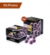 Kit 4 box di Ribes Nero Allo Yogurt Al Mirtillo ricoperti di Ciocccolato Bian