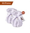 Kit 8 Panettoncini Al Cioccolato In Sacchetto di Tessuto, Loison
